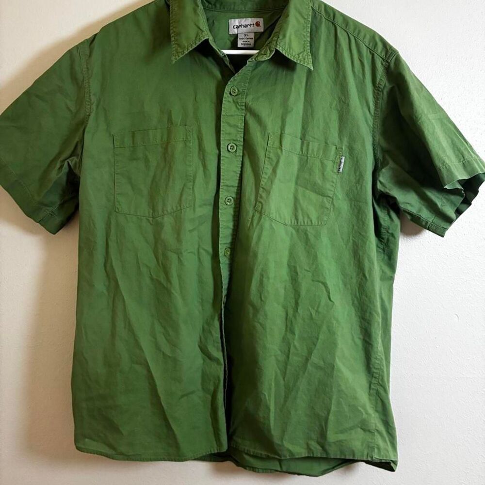 Carhartt Men's Green Shirt